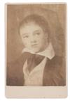 (ART.) DOUGLASS, ROBERT. Portrait of Joseph Parrish, aged about 10 (supplied title).